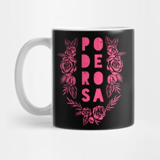 Poderosa - pink design Mug